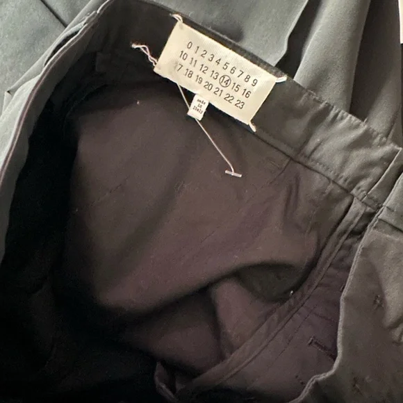 Maison Martin Margiela Black Dress Pants never worn ! Unhem !